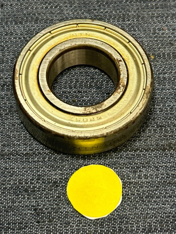 NTN DOUBLE SHIELDED RADIAL BALL BEARING 6205Z  25MM BORE 52MM OD 15MM WIDTH