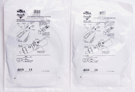 2 Count Automation Direct Nitra Cylinder Position Switches CPS-AP-A