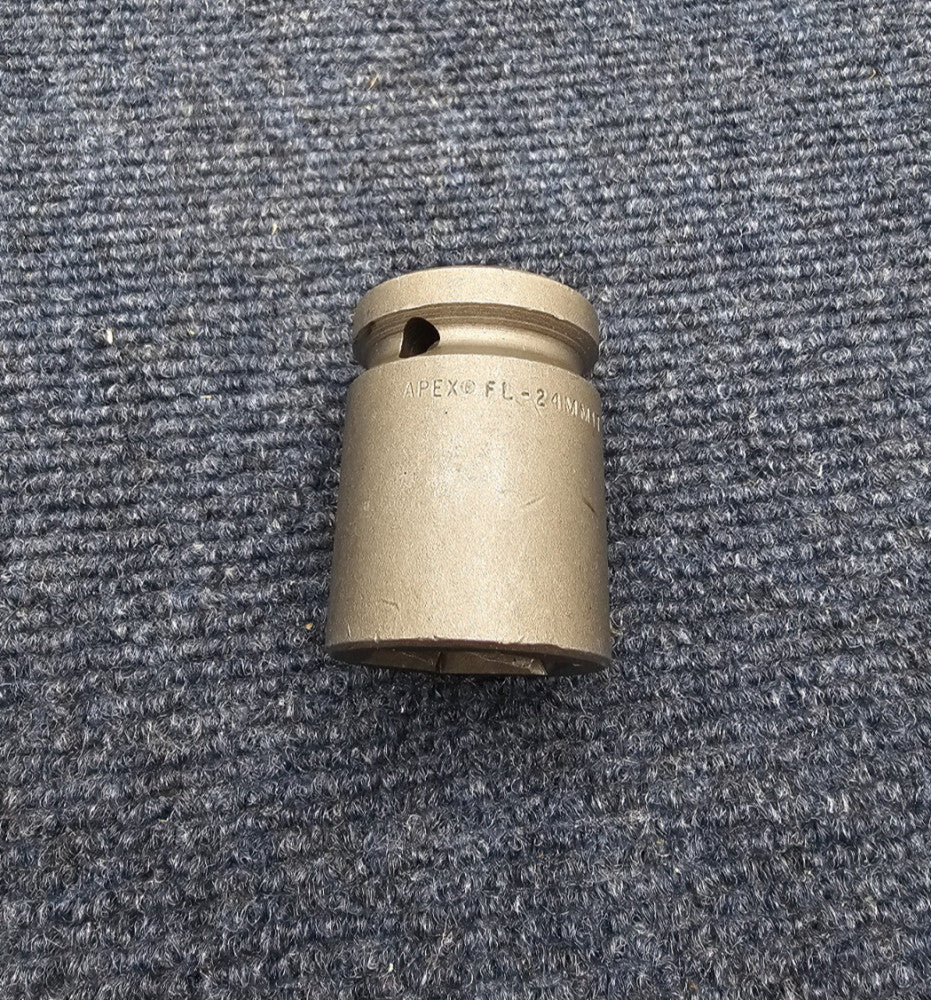 Apex FL-24MM17: 24mm Hex Fast Lead Metric Impact Socket