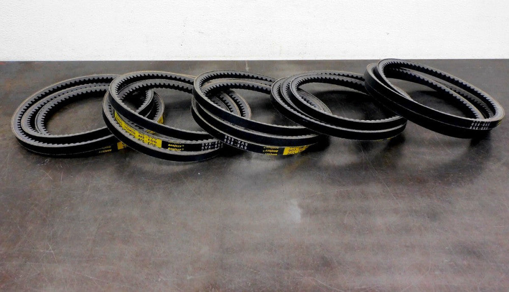 Bando - 5VX-850 Ban/Set Power Ace Cogged Wedge V-Belt Matched Lot of Five (5)