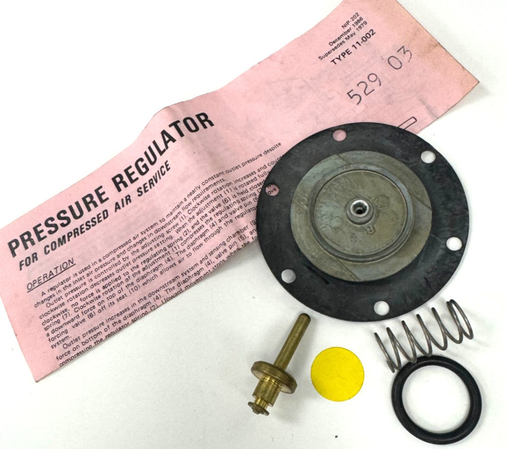 PRESSURE REGULATOR REBUILD KIT-COMPRESSED AIR SERVICE
