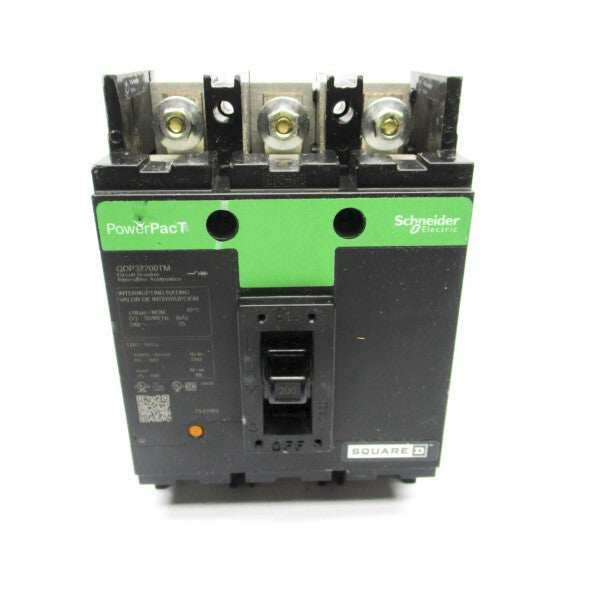 SQUARE D QDP32200TM 240V 200A (GREEN) (CHIPPED) NSNP