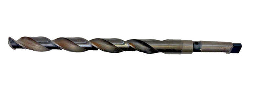 #4 MORSE TAPER SHANK DRILL BIT, OAL 14-3/4", SIZE 63/64"