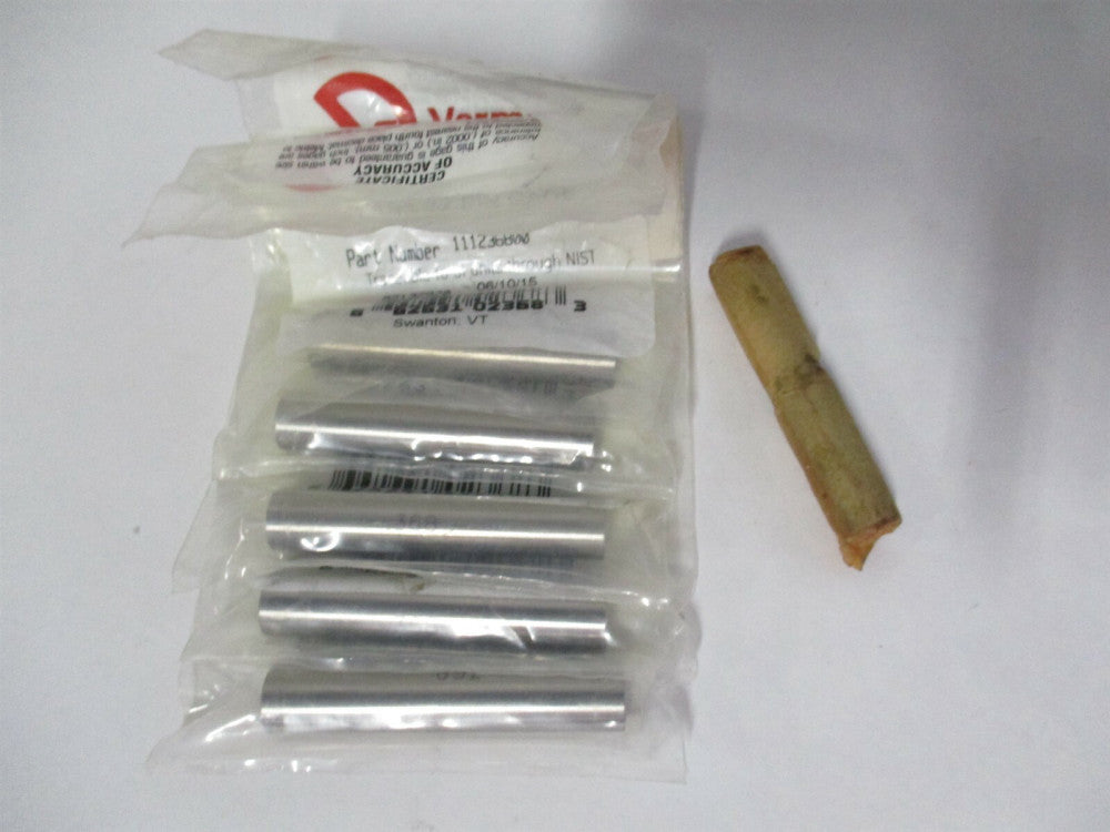 Vermont Gage (111236800) 0.368" Diam Class ZZ Minus Plug & Pin Gage - Lot of 6