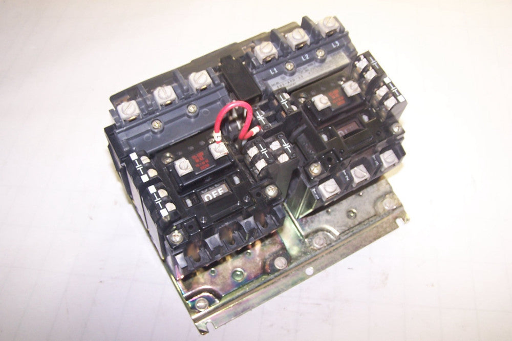 ALLEN BRADLEY SIZE 0 REVERSING CONTACTOR 18 AMP 600 VAC 120V COIL 505-AOD-23