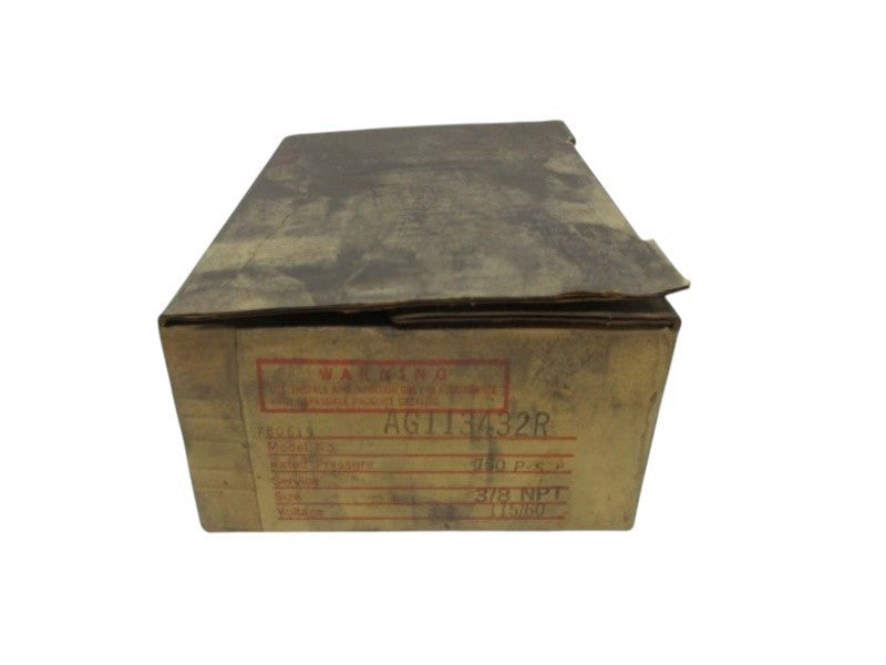 BARKSDALE AG113432R SOLENOID VALVE  NSMP