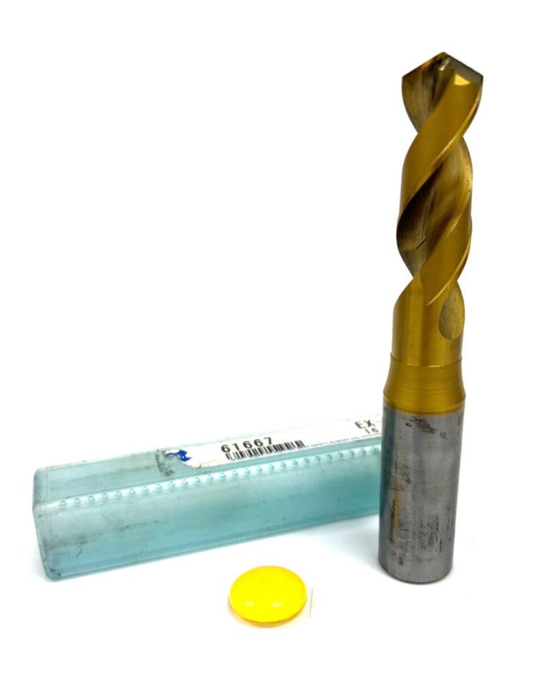 OSG 61667 16.7MM SCREW MACHINE DRILL OAL 126.00MM 2 FLUTE SPIRAL RIGHT HAND