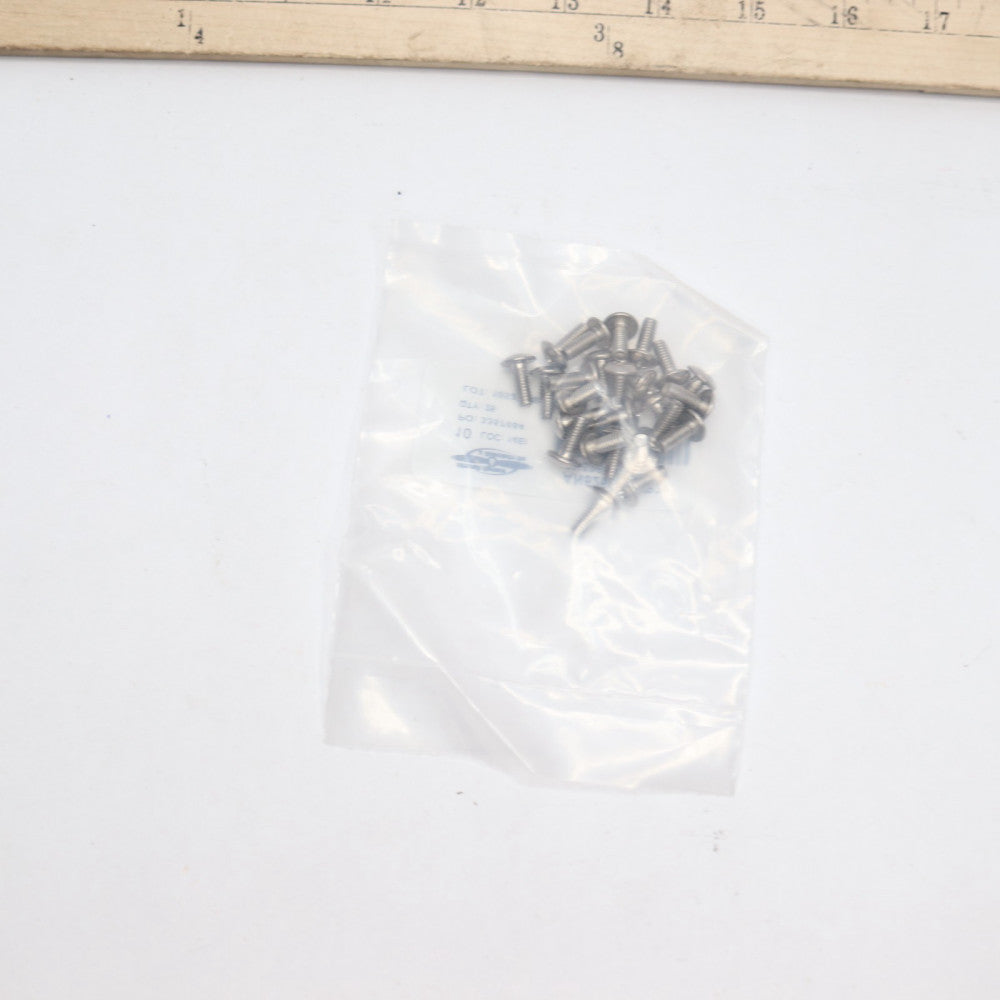 (10-Pk) Aircraft Source and Specialty Standard Machine Screw 8-32 Thread x 7/16"