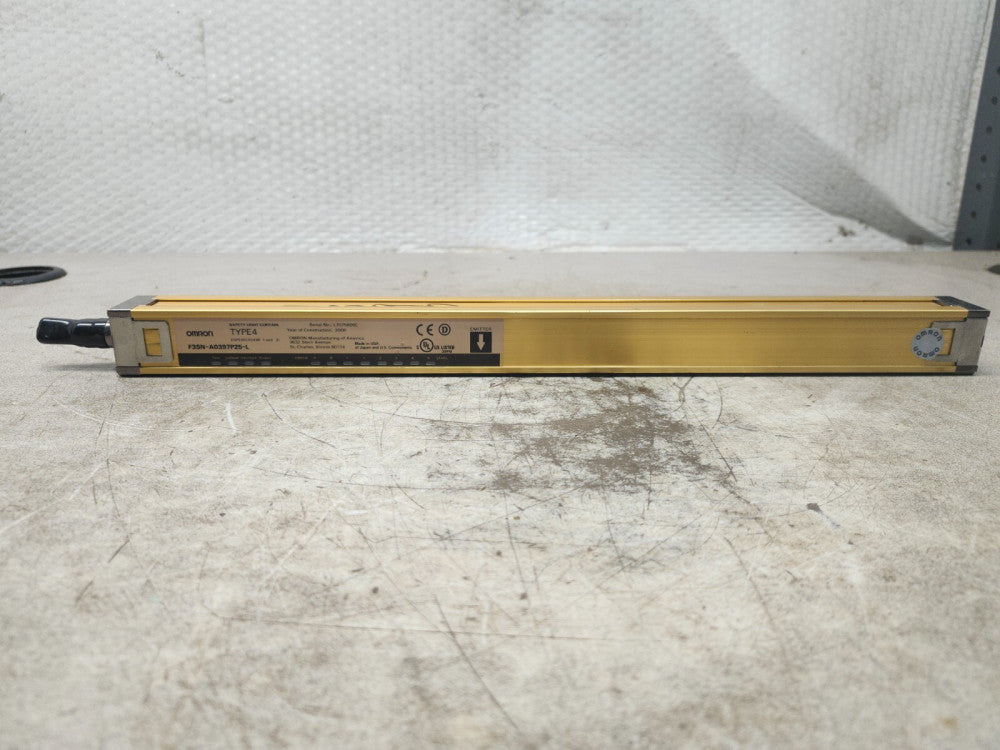 USED OMRON Light Curtain Transmitter Receiver F3SN-A0397P25-L