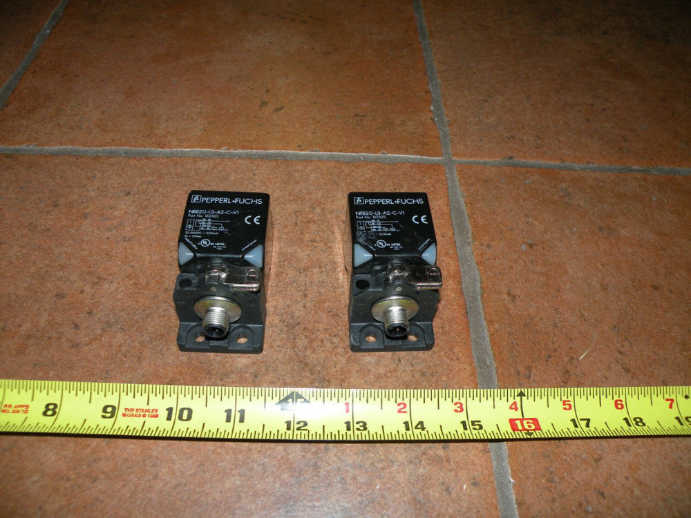 (1) Pepperl Fuchs  Inductive Proximity Sensor  NRB20-L3-A2-C-V1 Used