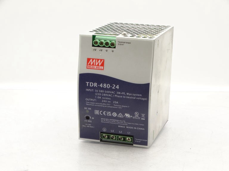 MEAN WELL TDR-480-24 Power Supply - Used