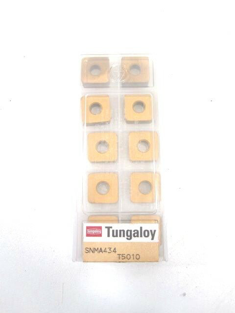 Tungaloy SNMA434 T5010 Carbide Turning Inserts Pack Of 10