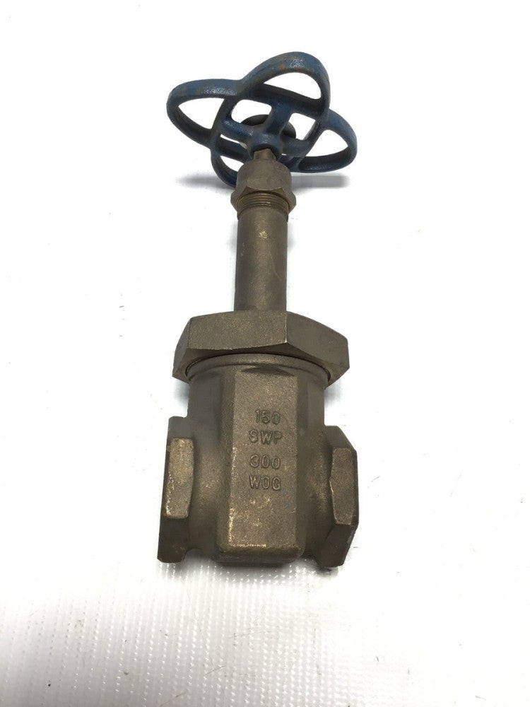 NIBCO T-134 Bronze Gate Valve 1-1/2" NPT 150SWP 300WOG