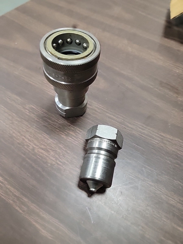 *NEW SURPLUS* Parker SH6-62 Quick Coupling Coupler With SH6-63