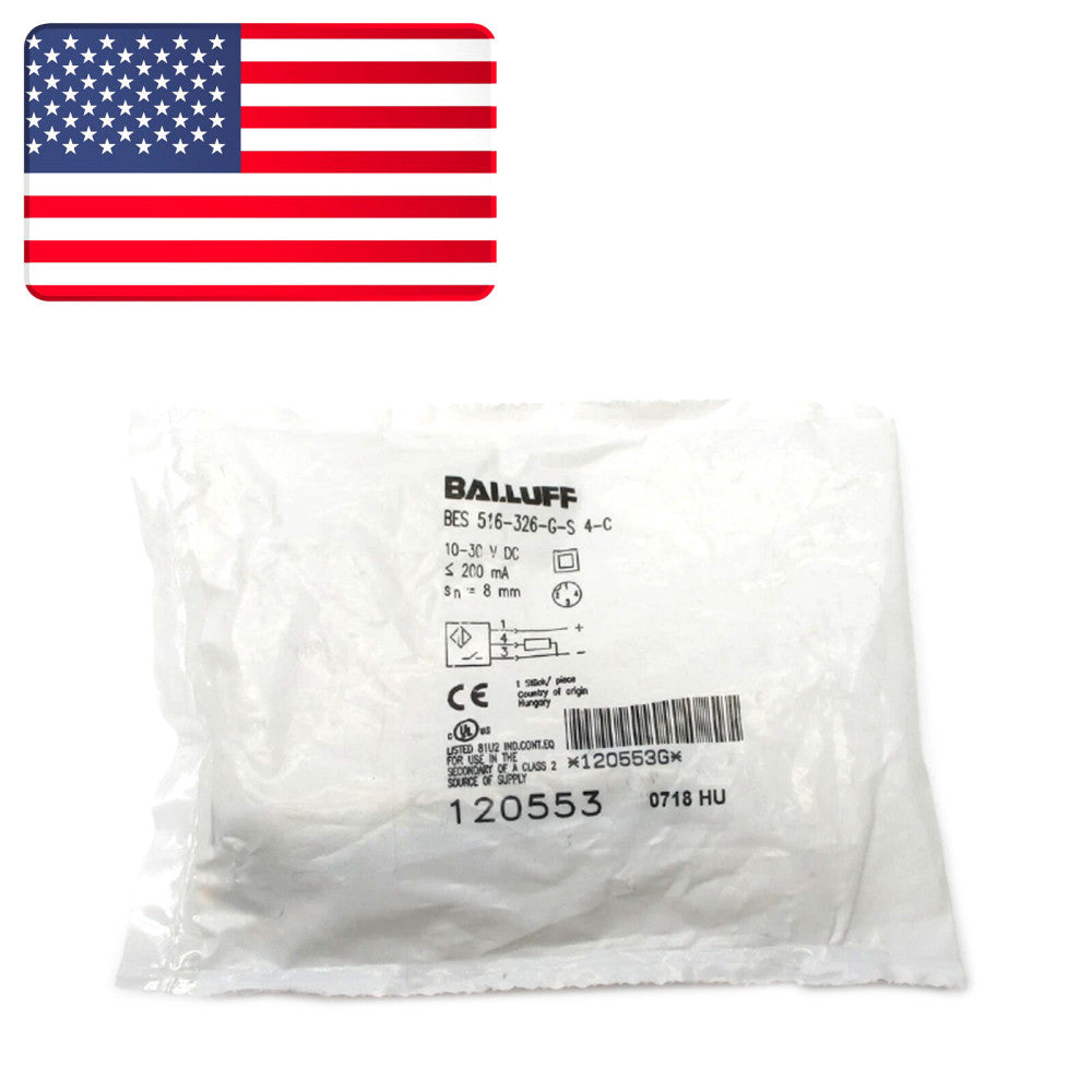 NEW BALLUFF BES 516-326-G-S 4-C BES 516-326-G-S4-C Proximity Switch US Stock