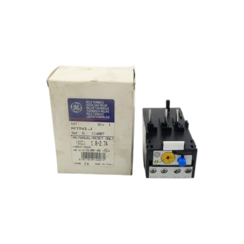 GENERAL ELECTRIC RTN1J 690V 1.8-2.7A NSMP