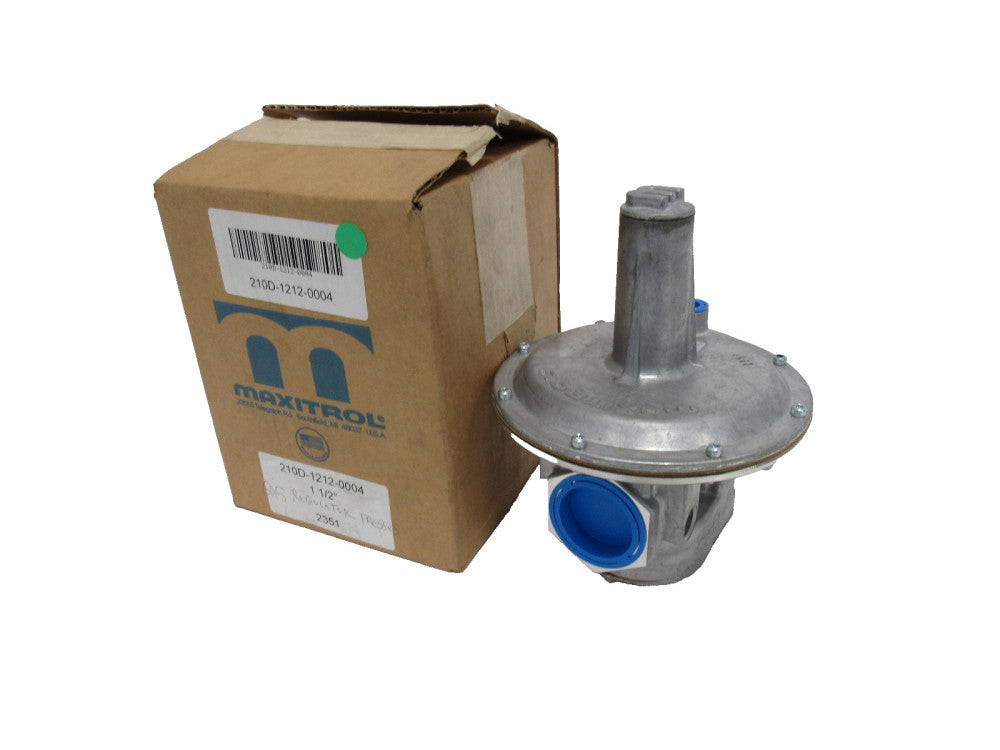 NEW MAXITROL 210D-1212-0004 PRESSURE REGULATOR 1 1/2" 210D12120004