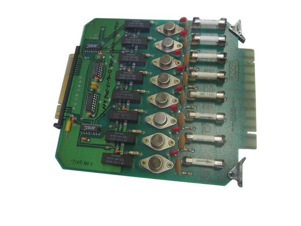 ISSC D-16-09-002 REV.G  RELAY BOARD UNMP
