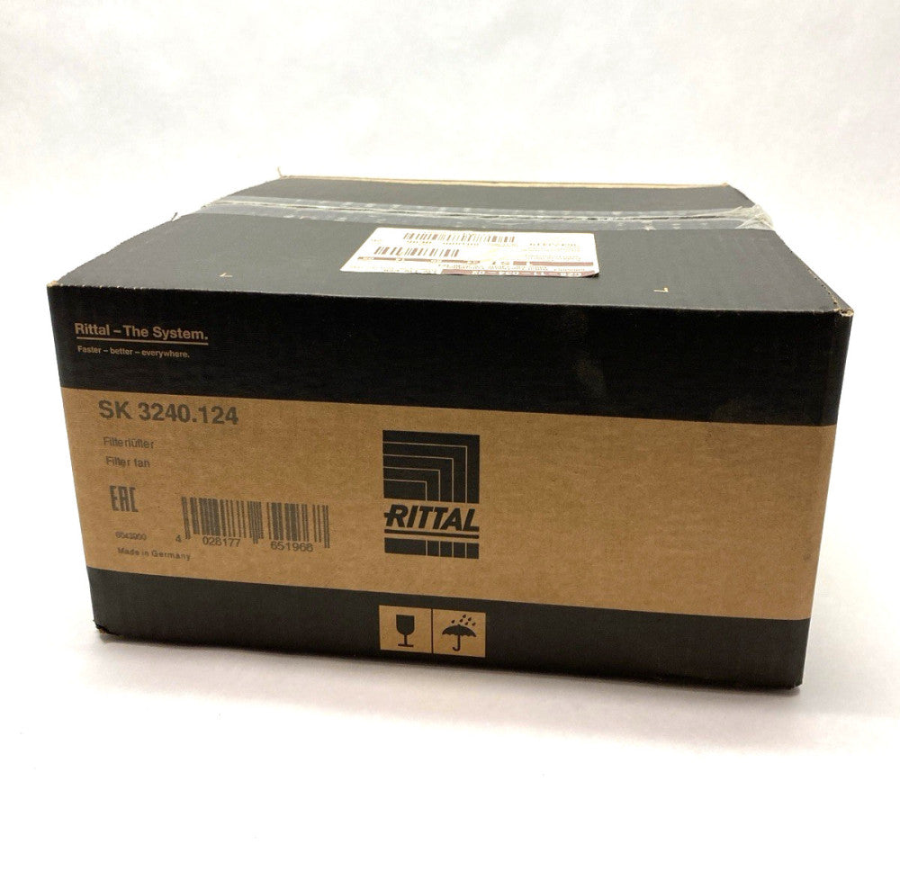Rittal SK3240.124 TopTherm Fan and Filter Unit, 24VDC 0.43A 10W