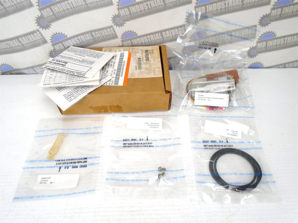 ASCO - 324009 NH95 - TRAVEL LIMIT SWITCH KIT - Switch, O-Rings, Lube - (NEW)