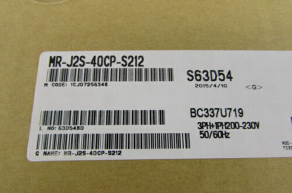 One Brand New Mitsubishi MR-J2S-40CP-S212 Servo Driver