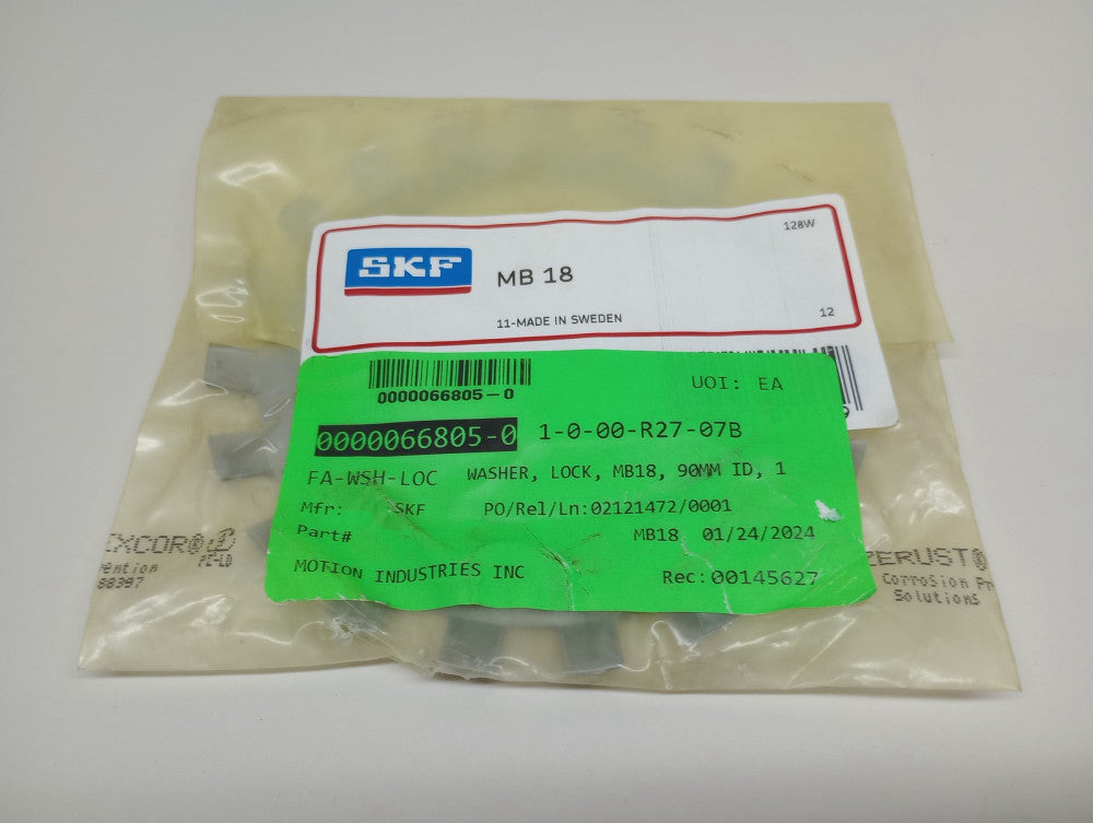 SKF MB18 Lock Washer