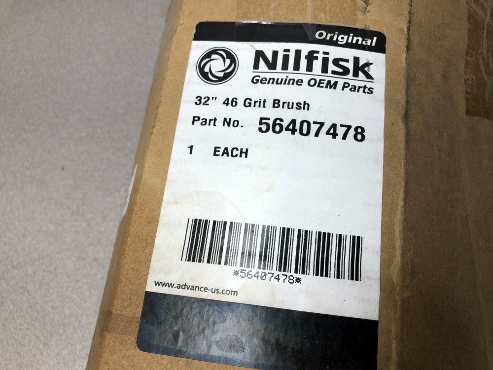 NEW IN BOX NILFISK 32" 46 GRIT BRUSH 56407478
