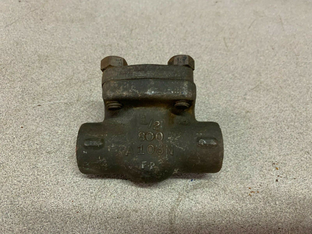 NEW JENKINS BROS 1/2" FORGED STEEL VALVE 8C80 BODY A105N DIC CR-13 SEAT H-F