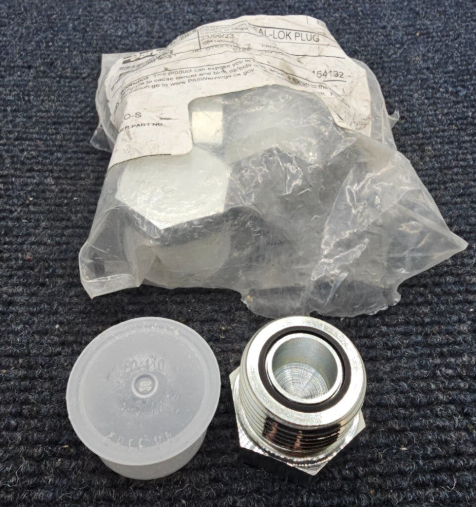 (10 PIECES) PARKER 12 PNLO-S Seal-Lok O-Ring Face Seal Tube Fittings & Adapters