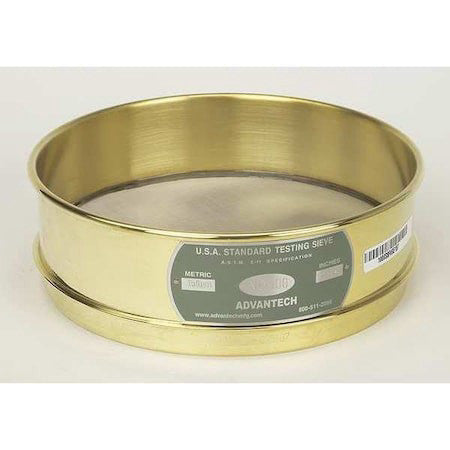 Advantech Manufacturing 120Bs8f Sieve, No 120, B/S, 8 In, Full Ht