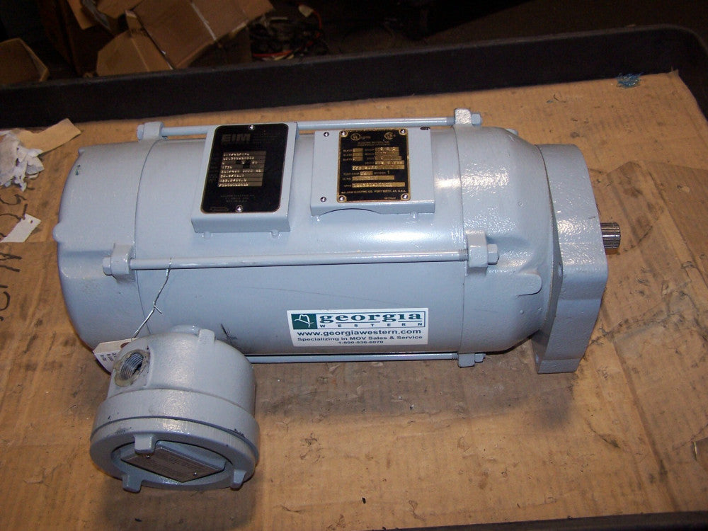 BALDOR 5 HP AC ELECTRIC HAZARDOUS LOCATION MOTOR 1725 RPM 230/460 VAC IEEE 45 