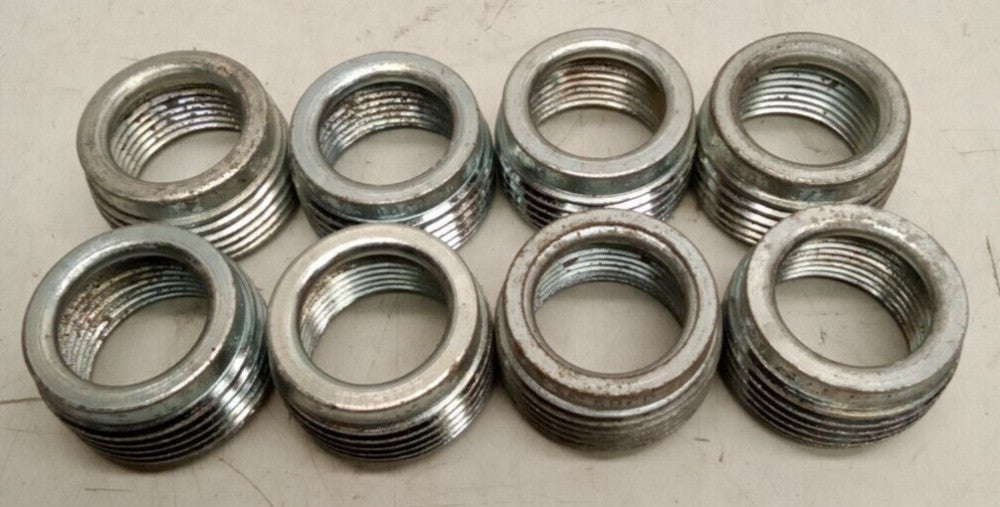 Appleton O-Z/G RB-1-3/4 Conduit Reducing Bushing 1" x 3/4" (Lot Of 8)