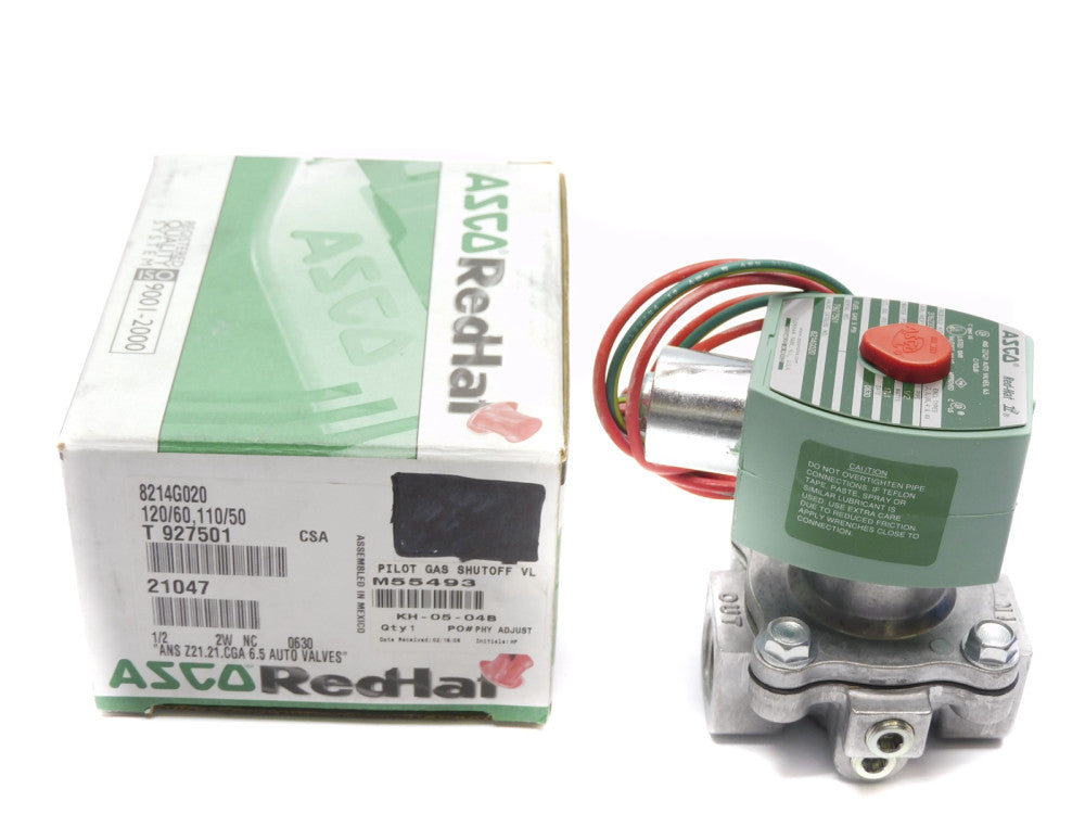 ASCO 8214G020 110/120V 5PSI 1/2"  NSMP
