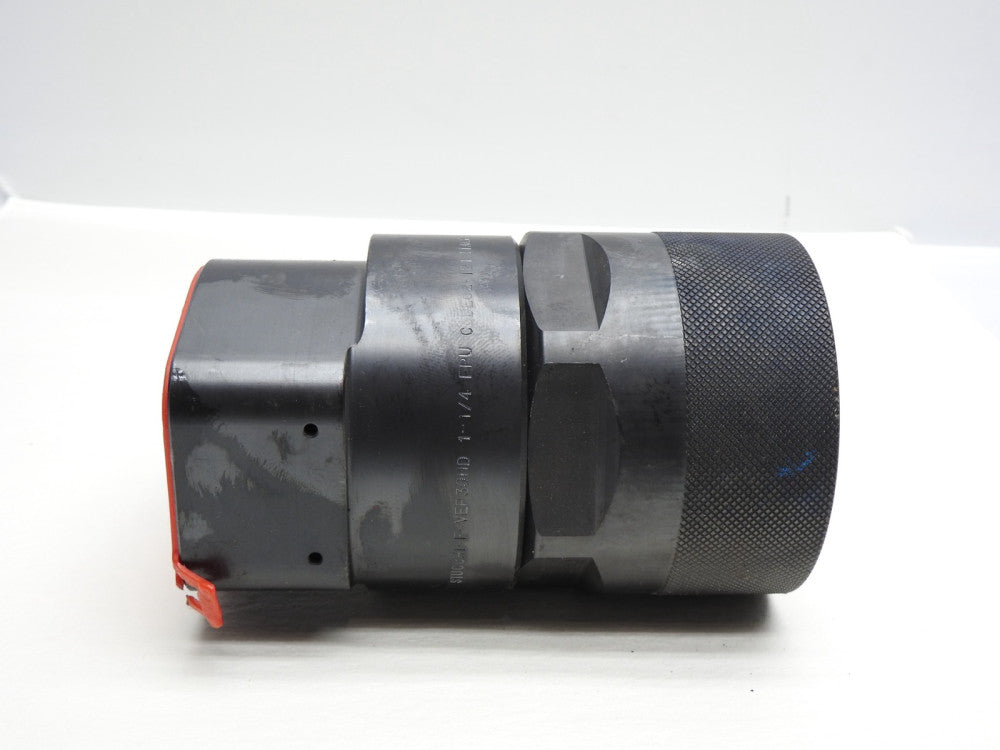 STUCCHI F-VEP30HD HYDRAULIC FEMALE FLAT FACE COUPLER 1 1/2 NPT - NOB NEW!