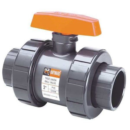 Hayward Flow Control Tbh1100aste0000 Ball Valve, True Union, 1", Pvc/Epdm, Full