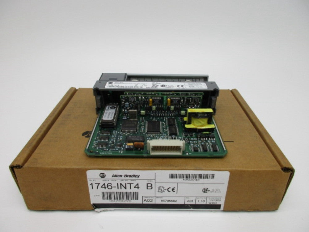 ALLEN BRADLEY 1746-INT4 SER. B F/W 1.10 NSMP