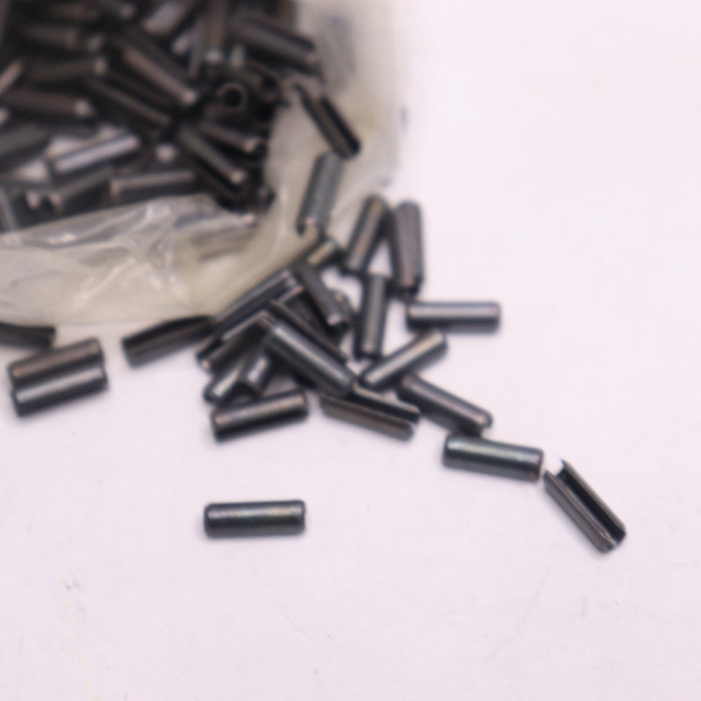 (200-Pk) Slotted Spring Pin Steel 3mm x 8mm P30-030-010-T