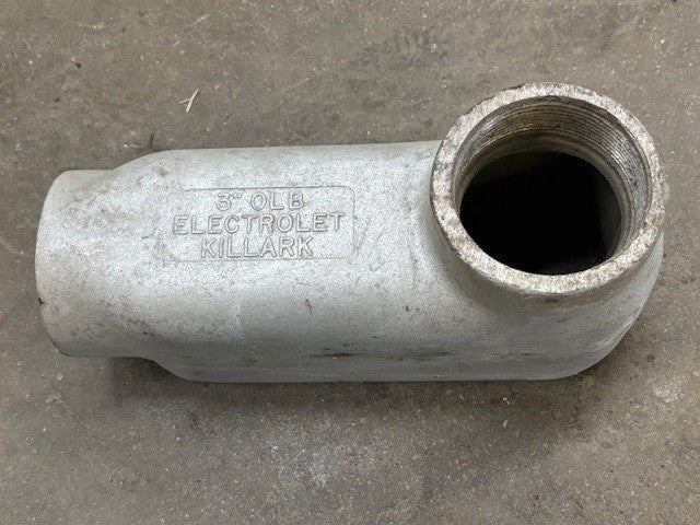 3" OLB ELECTROLET KILLARK CONDUIT BODY OUTLET
