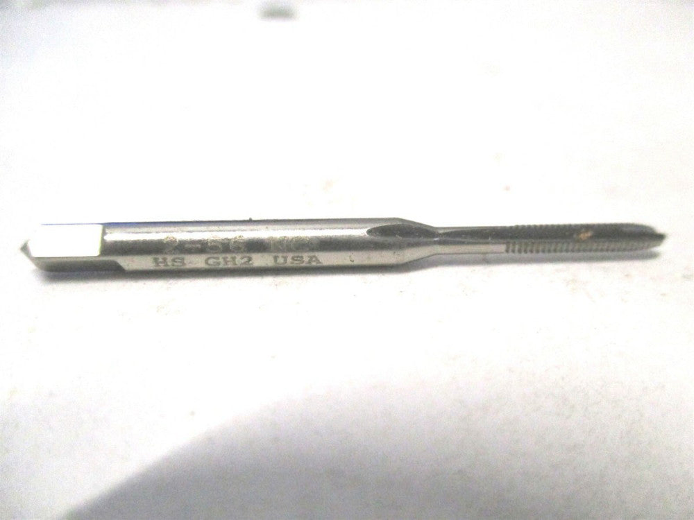 Quality Plus (QP08043) #2-56 H2 NC 2-Flute Plug HSS Spiral Point Tap - Lot of 3