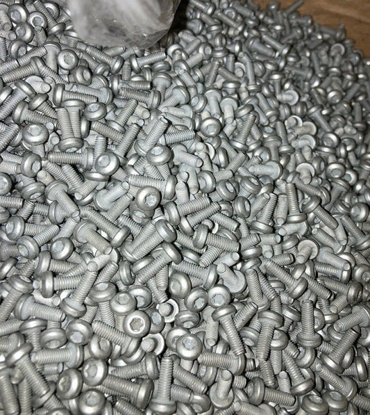 (100 PC LOT) M4 -0.7 X 12MM PAN HEAD STEEL ZINC TAPTITE AF166047