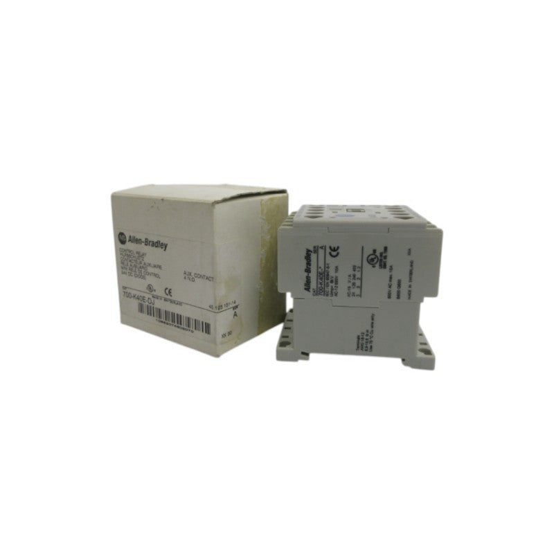 ALLEN BRADLEY 700-K40E-DJ SER. A 24VDC (WH) NSMP