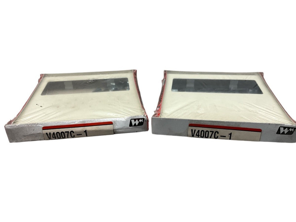 (SET 2) Wiremold V4007C-1 1-Gang Device Plate Ivory