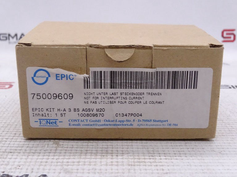 LAPP USA H-A 3 BS AGSV M20 CONNECTOR NEW