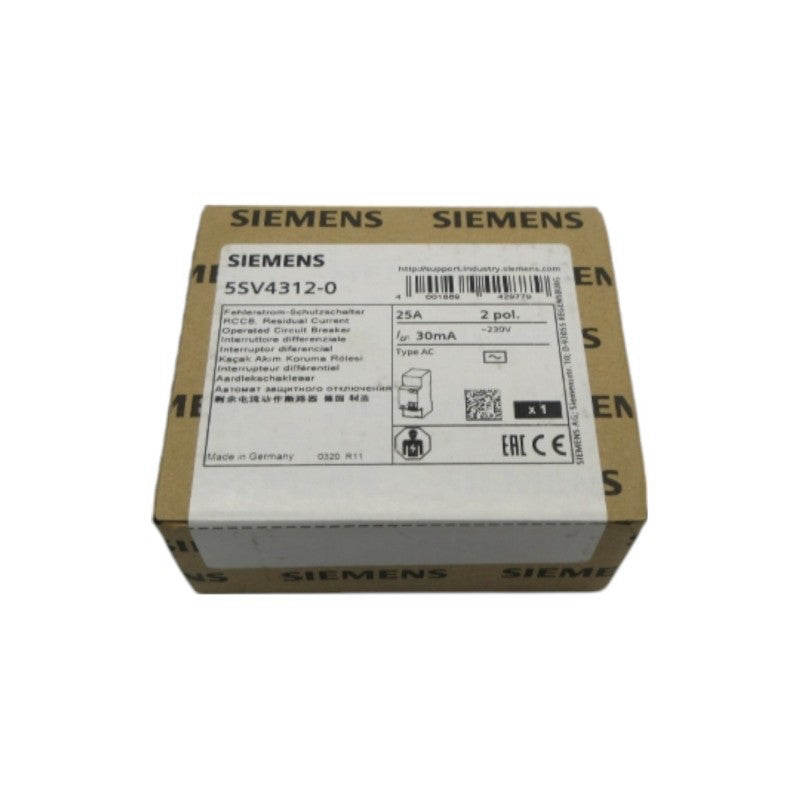 SIEMENS 5SV4312-0 230V 25A NSFS