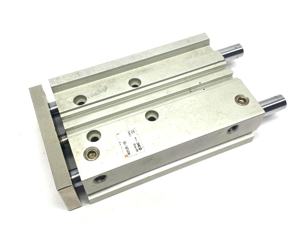 SMC MGPL25-100 Compact Guide Cylinder, Ball Bearing, 100mm Stroke