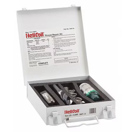 Stanley Engineered Fastening 5407-8 Free-Running Helical Insert Repair Kit,