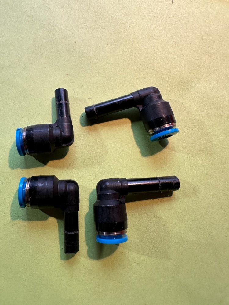 Festo QSL-6-6-H Push In L-Connectors 6mm x 6mm (Lot of 4) - New Fast Ship