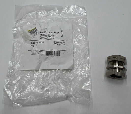 (QTY5) Pepperl Fuchs Mounting Aid  Threaded Pipe Clamp For M18 Sensor EXG-18-MOD
