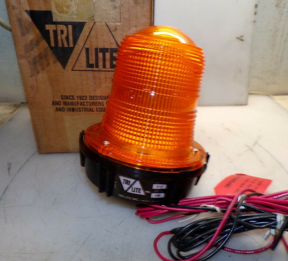 NEW TRI-LITE FF-LP AMBER STROBE LIGHT 12 VDC
