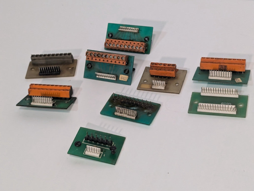 Lot of 9 Bell & Howell Terminal adapter PCBs 050981, 050903, 051036 MailStar